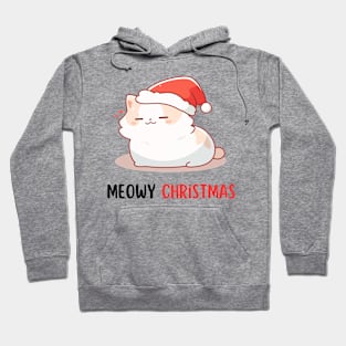 Santa Cat Meowy Christmas Hoodie